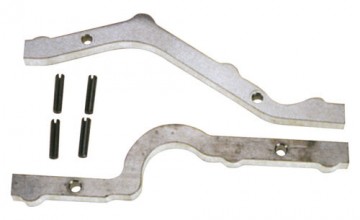 Intake Spacers -  .375" BB Chevy Intake Manifold End Spacers - Pair